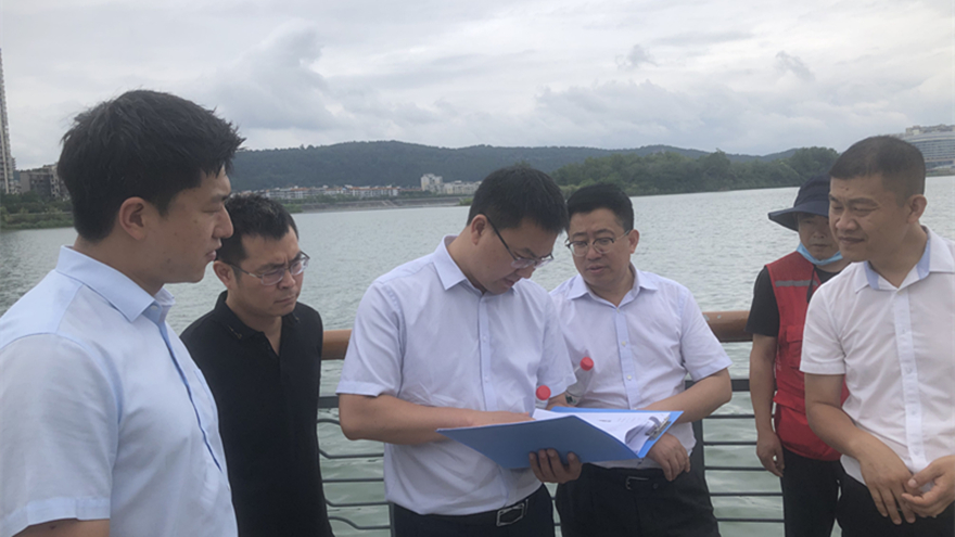 集團副總經理餘佰宣督導檢查越王樓公司安全生産工作