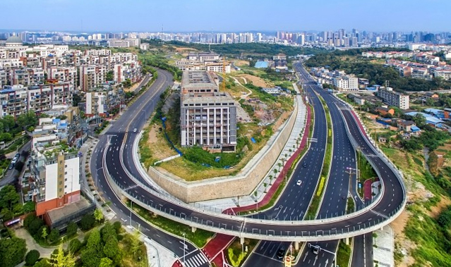 劍南路道(dào)路改造工程